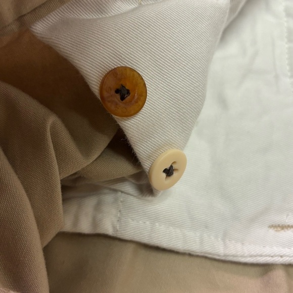 Orvis Cargo Pants Mens Beige Tan Utility Pockets Safari Fishing Gorpcore Size 40 - Picture 3 of 12